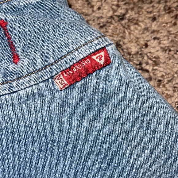 Vintage Y2K Guess low rise mini skirt - Picture 2 of 7
